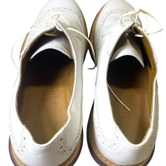 Salvatore Ferragamo Leather Oxfords main image 7